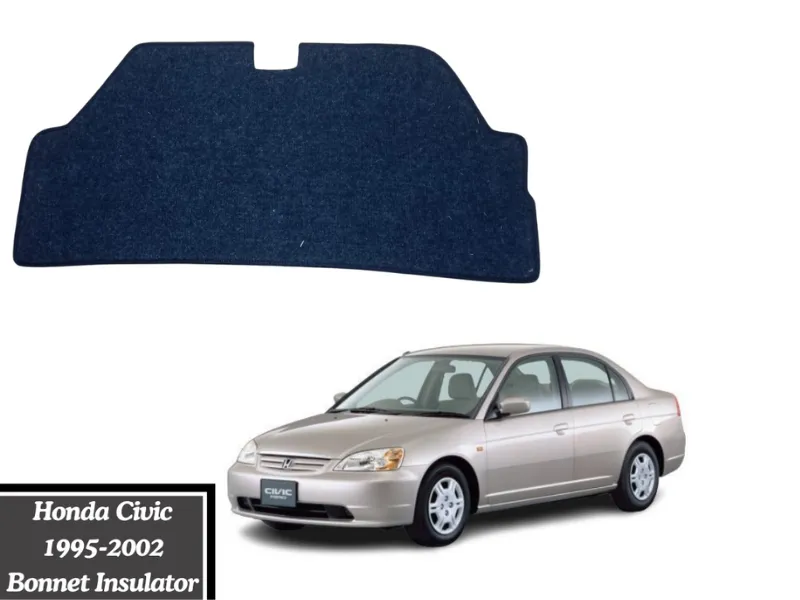 Trunk Insulator with Clips for Honda Civic 1995-2002 | Honda Civic Digi Cover | Digi Insulator Image-1