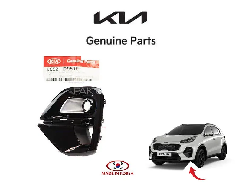 Genuine Fog Lamp Cover Left Side for KIA Sportage 2019 to 2024 Image-1