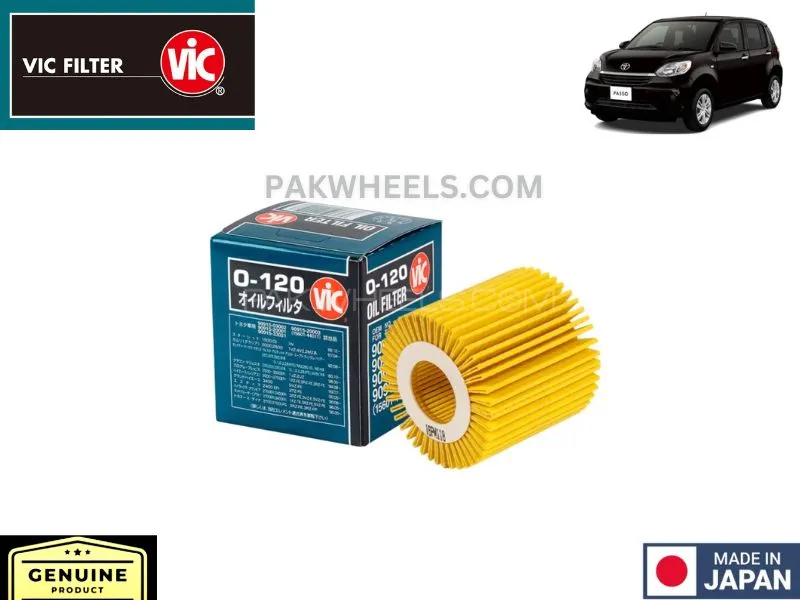 Toyota Passo 2017-2024 VIC Oil Filter - Made in Japan Image-1