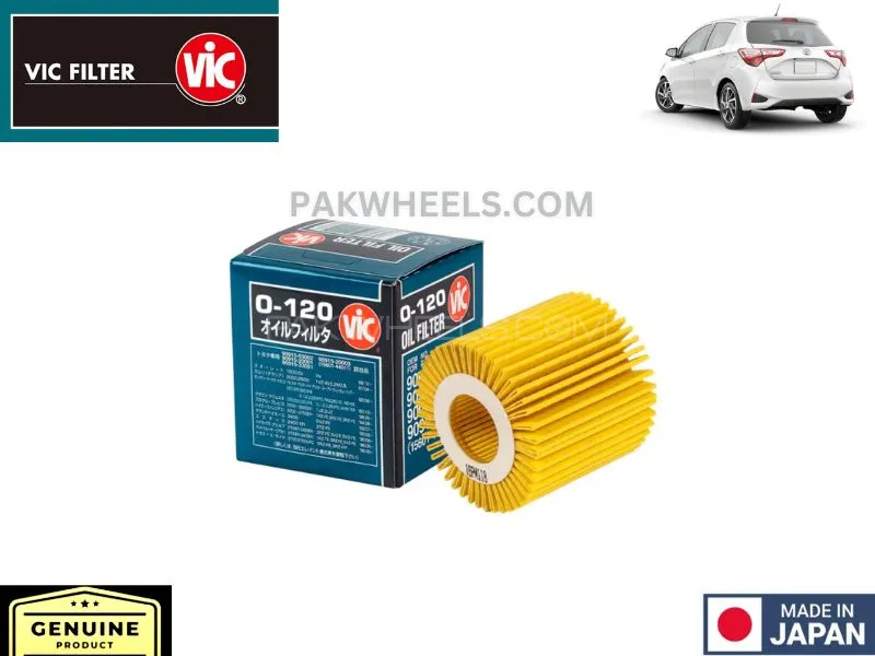 Toyota Vitz 2017-2024 VIC Oil Filter - Made in Japan Image-1
