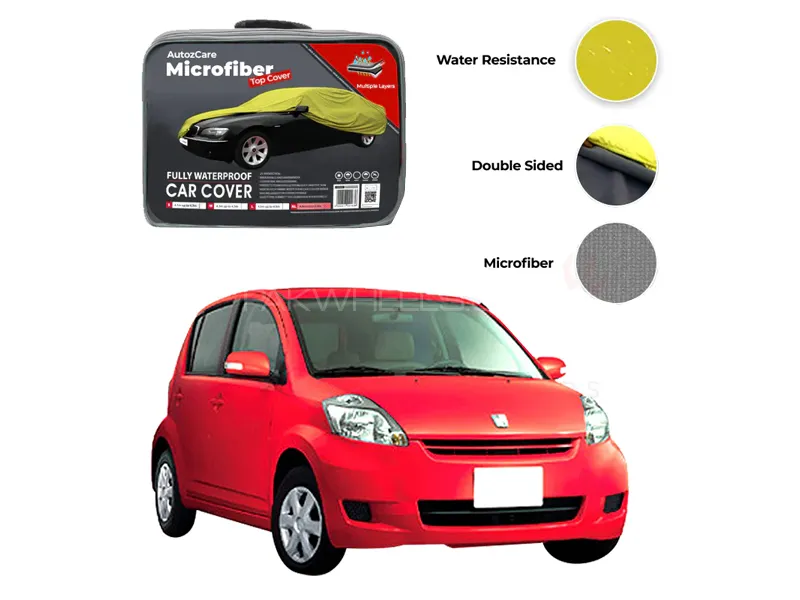 Toyota Passo Microfiber Car Top Cover Model 2005-2010