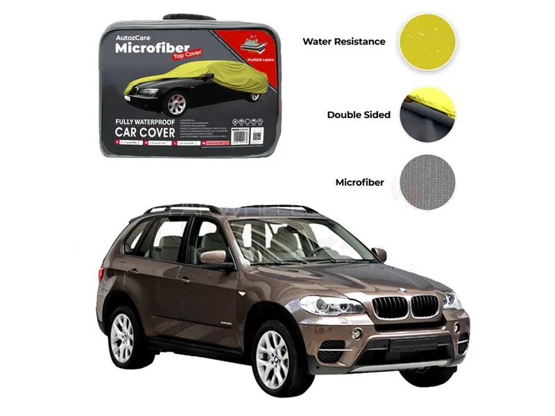 BMW X5 Series Microfiber Car Top Cover - Model 2006-2013 Image-1