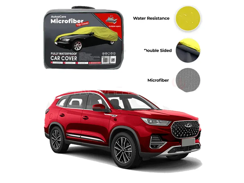 Chery Tiggo 8 Pro Microfiber Car Top Cover Model 2022-2023 Image-1