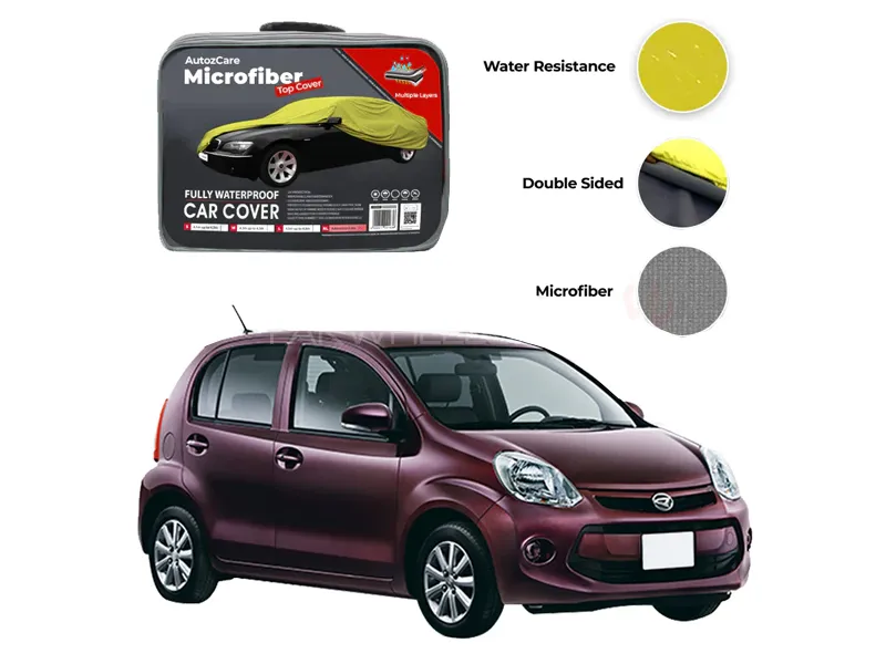 Daihatsu Boon Microfiber Car Top Cover Model 2010-2018 Image-1