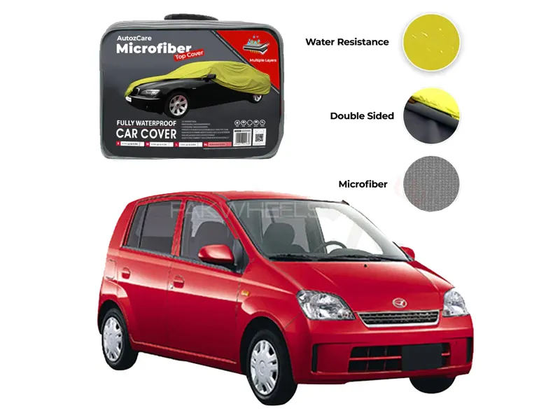Daihatsu Mira Microfiber Top Cover Model - 2002-2006 Image-1