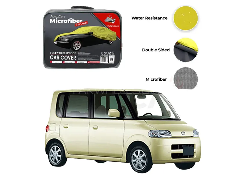 Daihatsu Tanto Microfiber Car Top Cover - Model 2003-2011 Image-1