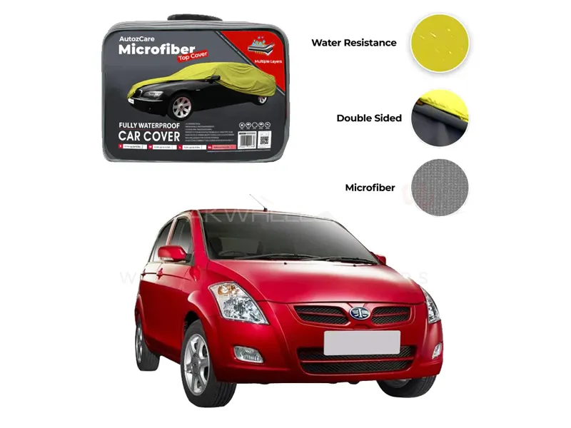 Faw V2 Microfiber Car Top Cover - Model 2013-2018