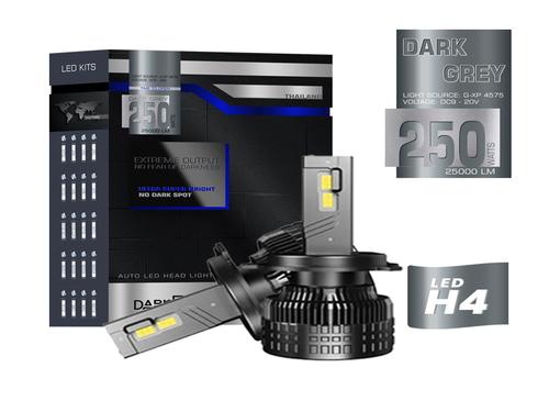 Dark Side Dark Grey LED Headlights Bulb For Toyota Corolla 1988-2001 - H4 Dark Side Dark Grey LED Headlights Bulb For Toyota Corolla 1988-2001 - H4