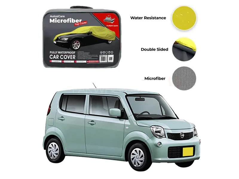 Nissan Moco Microfiber Car Top Cover - Model 2011-2018 Image-1
