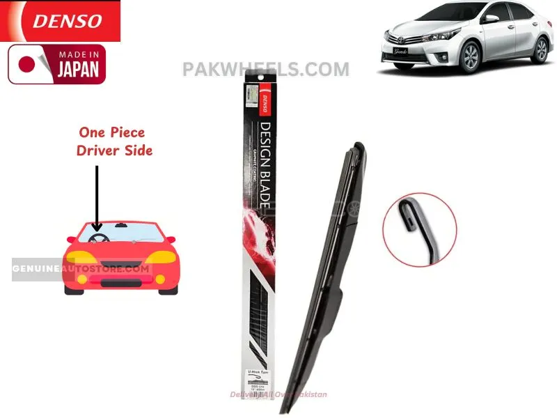 Toyota Corolla Xli 2014-2018 Denso Wiper Blade Driver Side - Made in Japan Image-1