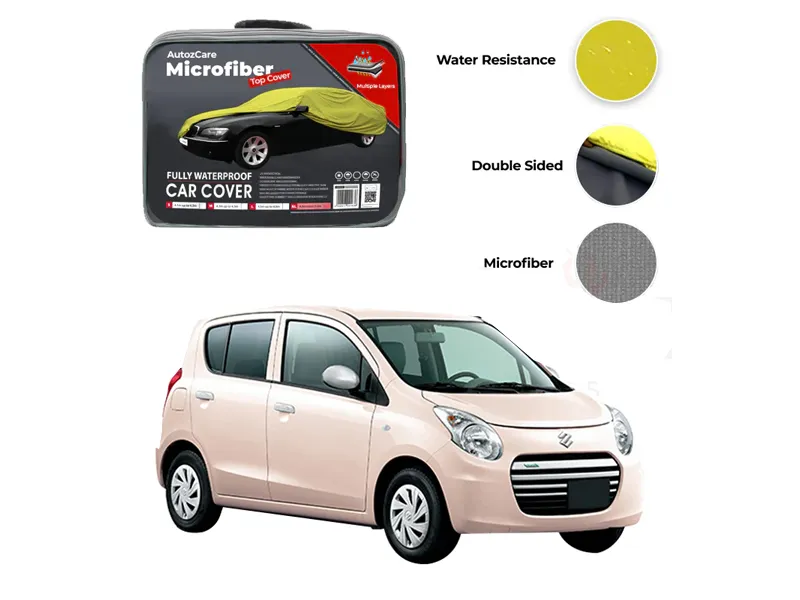 Suzuki Alto Eco Microfiber Car Top Cover - Model 2011-2014 Image-1