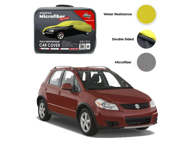 Suzuki SX4 Microfiber Car Top Cover - Model 2007-2014 Image-1