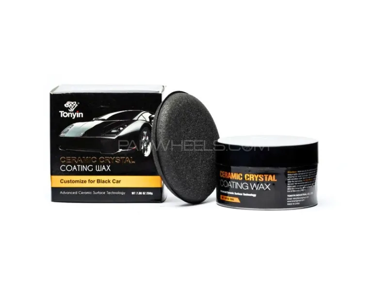 Advanced Ceramic Crystal Coating Wax (Black Car wax) 200g Image-1