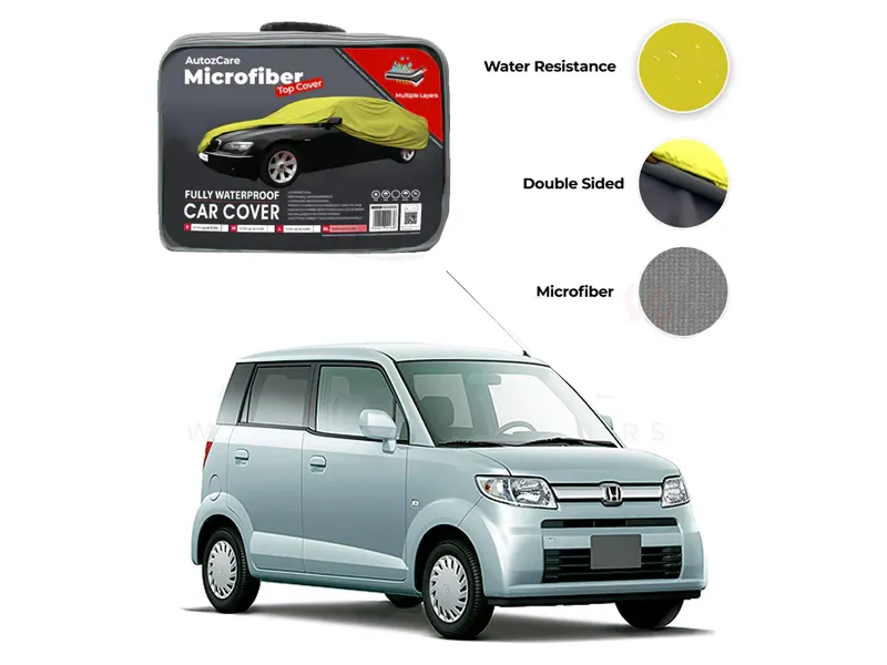 Honda Zest Microfiber Car Top Cover - Model 2006-2012 Image-1