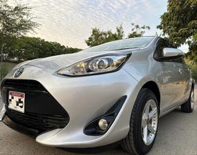 TOYOTA AQUA L PACKAGE NEW SHAPE (1500cc)
Model 2017 || Registered 2021 end
Silver Color
Bumper To Bumper Original 100% Guaranteed 
4 Grade Auction Sheet 
15,000km Import Mileage 
63,000 Current Mileage
Key Start 
Climate control A/c
Multi Steering
TV back camera
New Rims & Tires Installed 
100% BATTERY AND ABS  
Radar 
Interior is as crispy as new 
1st Owner 
Still Smells Like New 
Extremely good condition 
Just like a brand new car
EXCHANGE POSSIBLE WITH ANY CAR