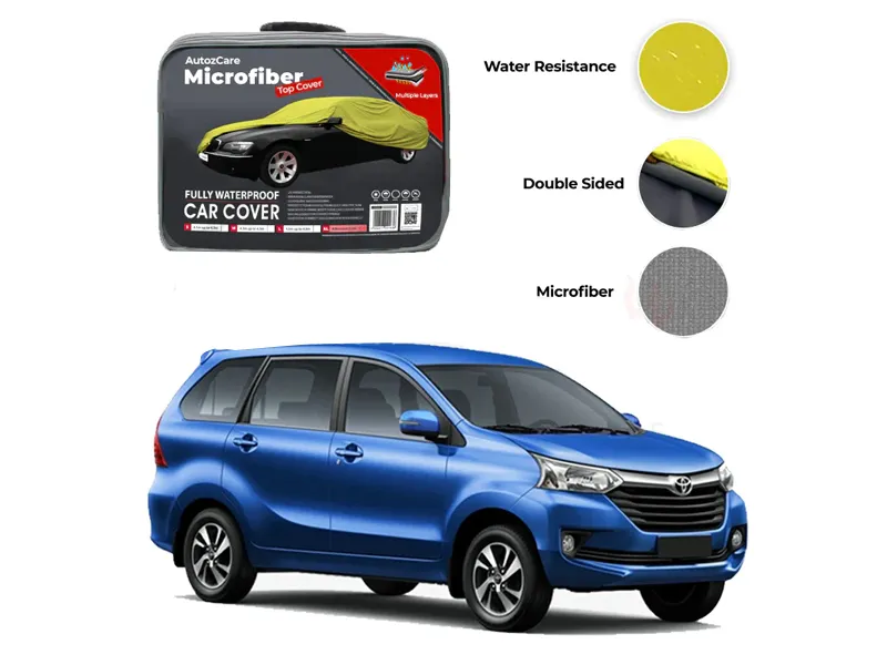 Toyota Avanza Microfiber Car Top Cover - Model 2012-2018