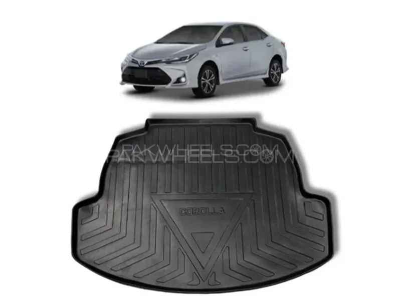 Toyota Corolla 2017-2024 Trunk Tray | Cargo Boot Liner Diggi Protection | Trunk Protection Image-1