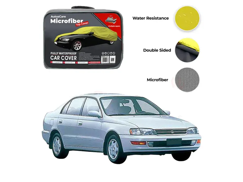 Toyota Corona Microfiber Car Top Cover - Model - 1992-1998 Image-1