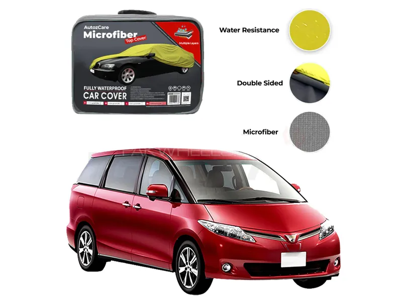 Toyota Estima Microfiber Car Top Cover - Model 2006-2018