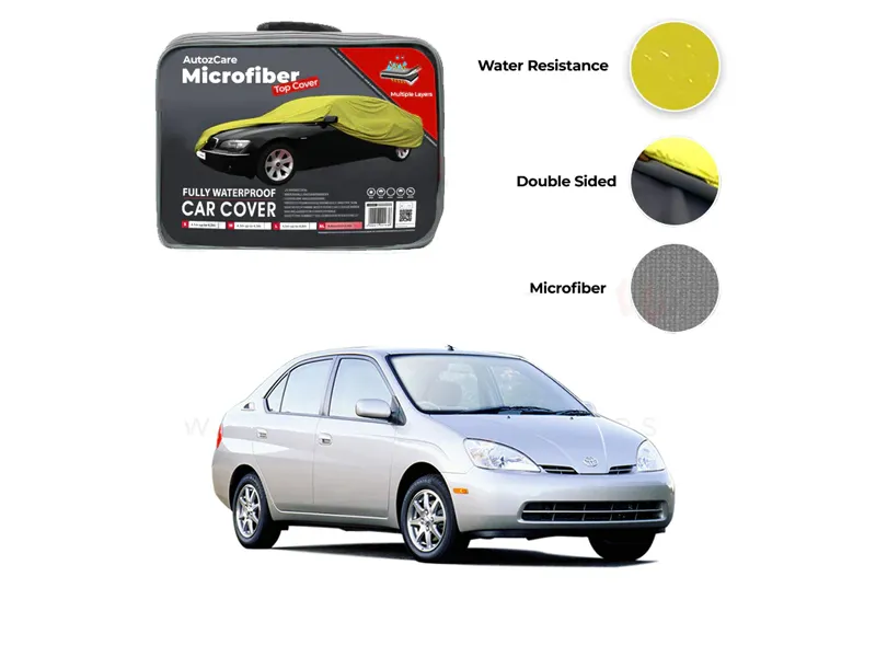 Toyota Prius Microfiber Car Top Cover - Model 1997-2003