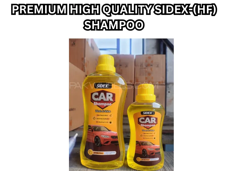 Premium High-Quality Sidex-(HF) Shampoo 250 ml for Cars Image-1