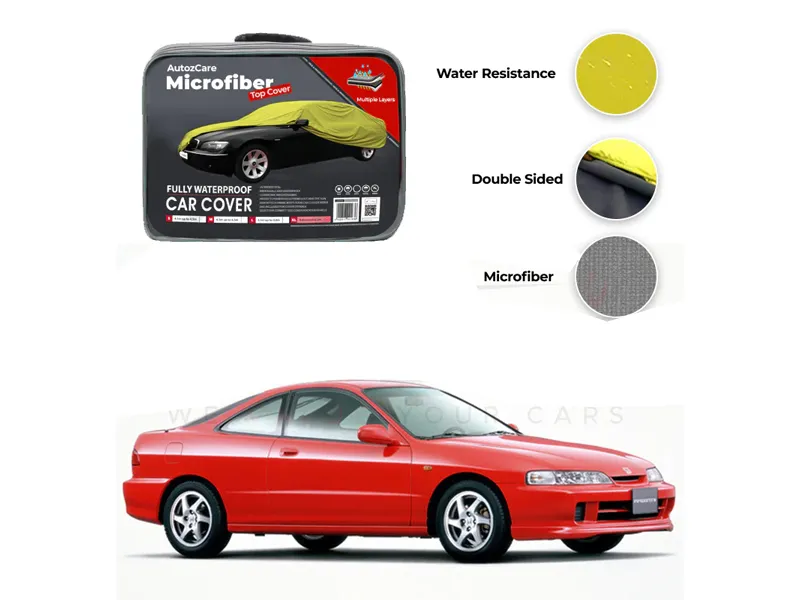 Honda Integra Microfiber Car Top Cover - Model 1993-2001 Image-1