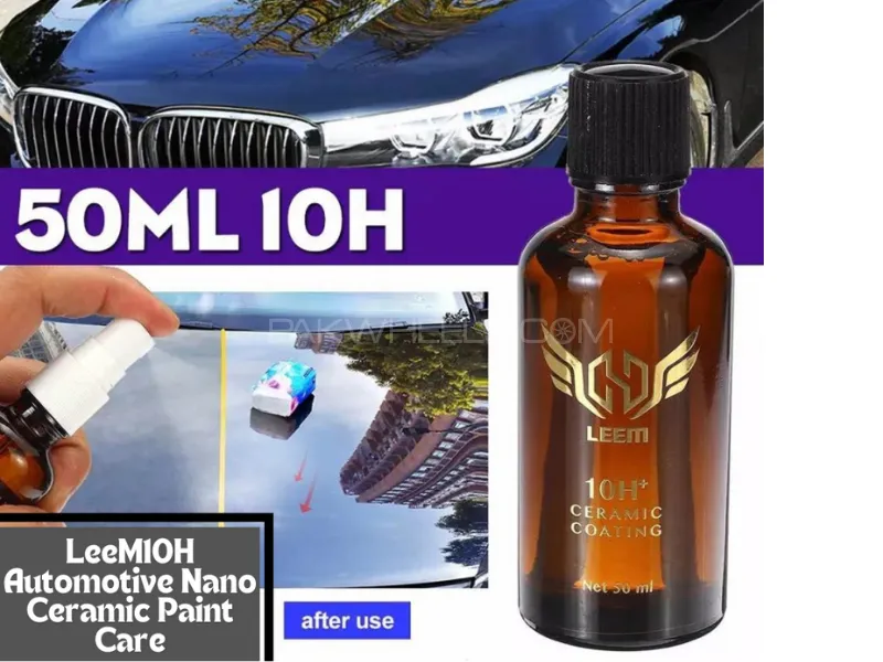 LeeM10H Automotive Nano Ceramic Paint Care Super Hydrophobic Coating 40 ML Image-1