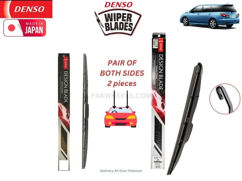 Nissan Wingroad 2006-2018 Denso Wiper Blade Set - Made in Japan