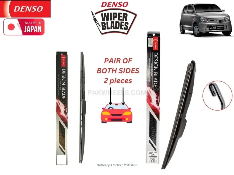 Suzuki Alto Japan 2014-2021 Denso Wiper Blade Set - Made in Japan