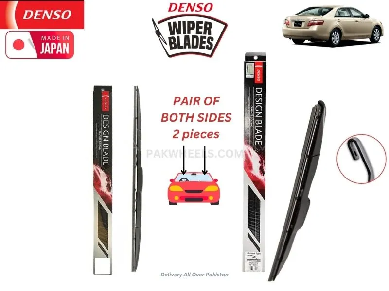 Toyota Camry 2006-2011 Denso Wiper Blade Set - Made in Japan