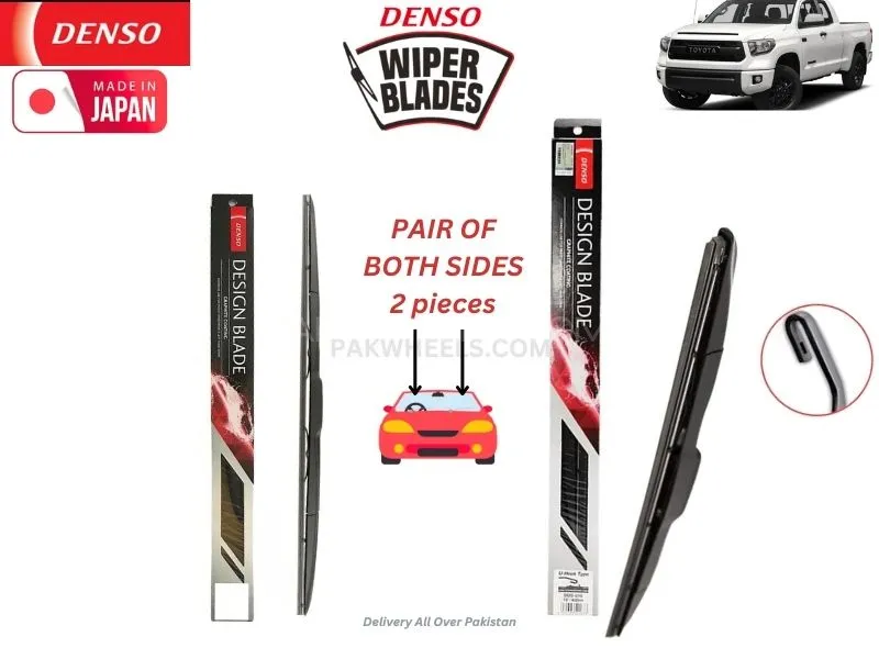 Toyota Tundra 2007-2013 Denso Wiper Blade Set - Made in Japan