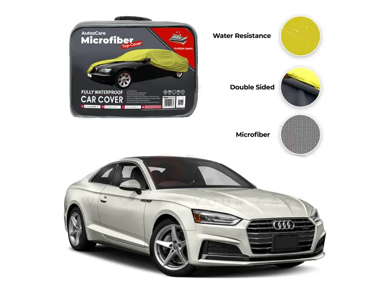 Audi A5 Microfiber Car Top Cover - Model 2016-2019 Image-1