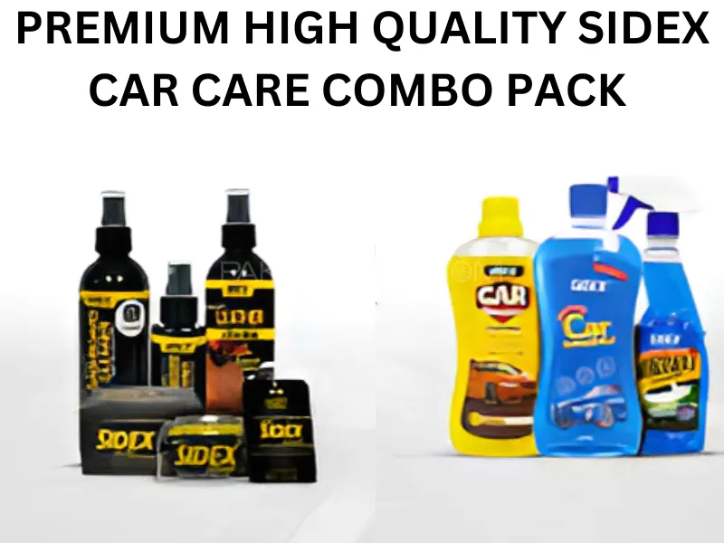 Premium High-Quality Sidex-Car Care Combo Pack of 6  New  Image-1