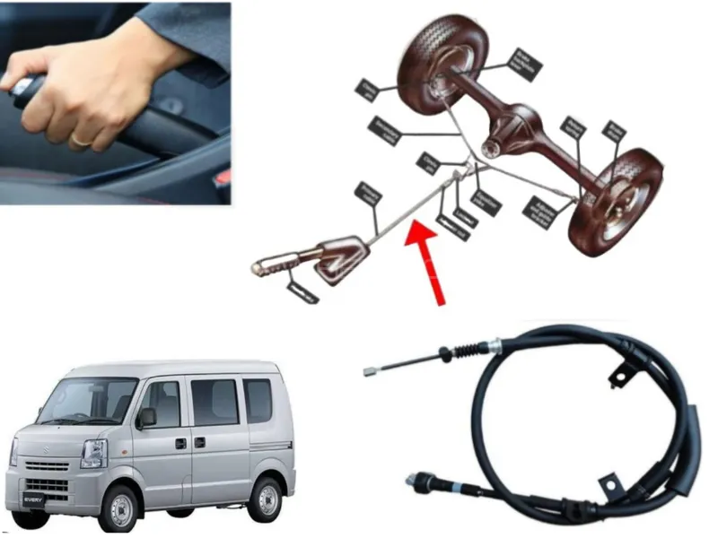 Suzuki Every 2005-2023 Hand Brake Cable | 1 Pcs Image-1