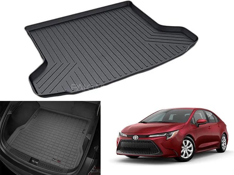 Toyota Corolla 2018-2022 | High Quality Trunk Mat | Best (TPU) Material Image-1