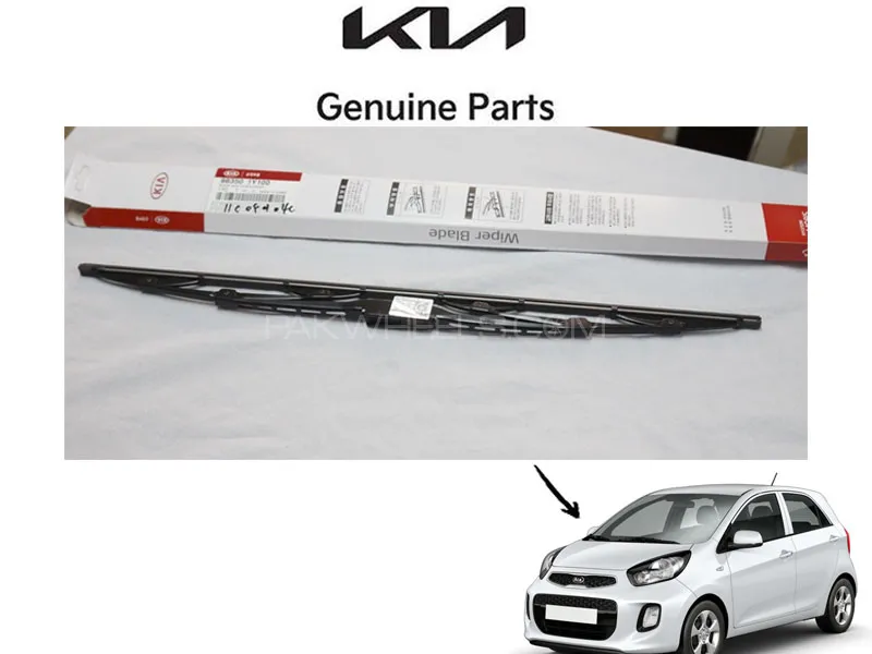 Genuine Wiper Blade Driving Side 1 Pc for KIA Picanto 2019 - 2024 Image-1