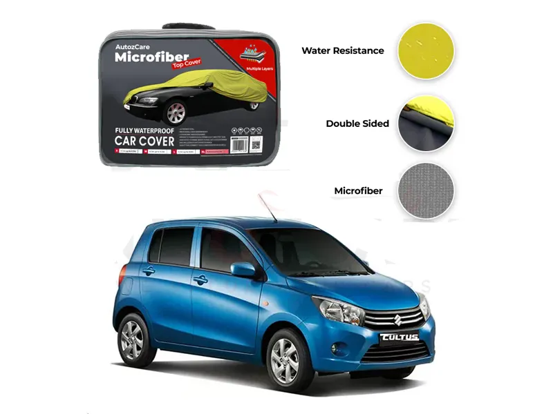 Suzuki Cultus Microfiber Top Cover - Model 2017-2022 Image-1
