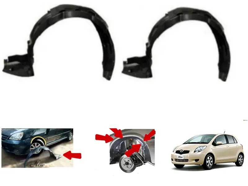 Toyota Vitz 2005-2010 Fender Shield | 2 Pcs Image-1
