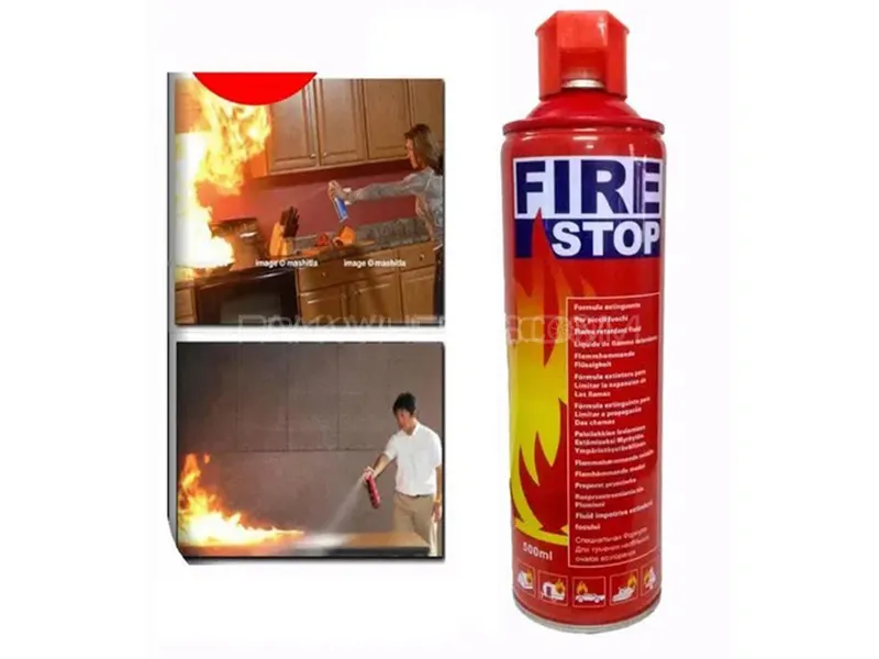 Fire Stop | Portable Fire Extinguisher | 500ml | Fire Spray  Image-1