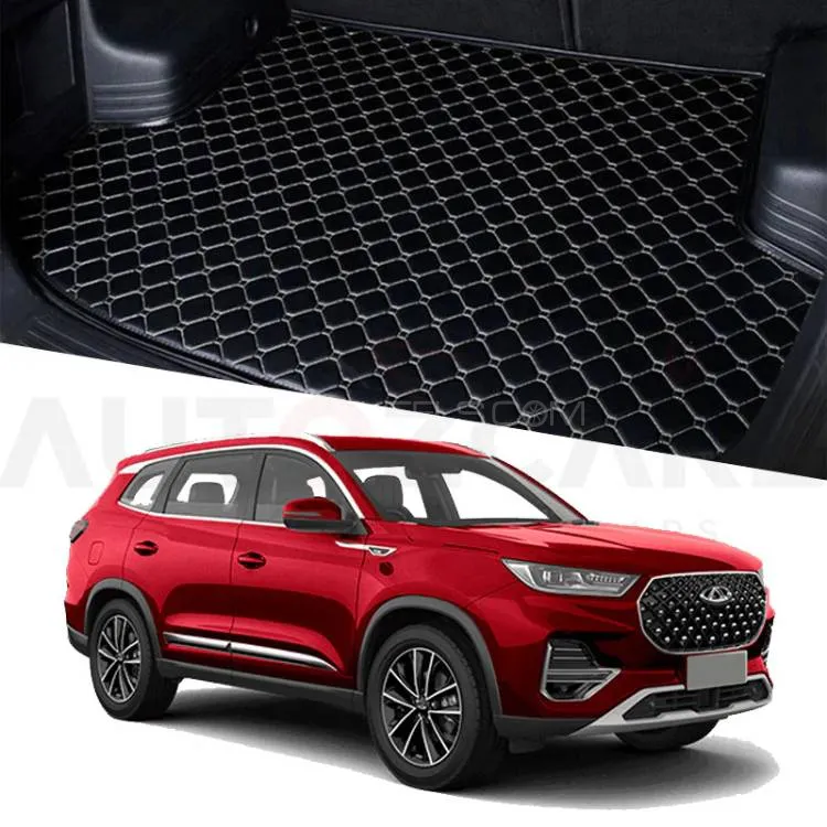 Chery Tiggo 8 Pro 7D Custom Car Trunk Mat - Model 2022-2023 Image-1