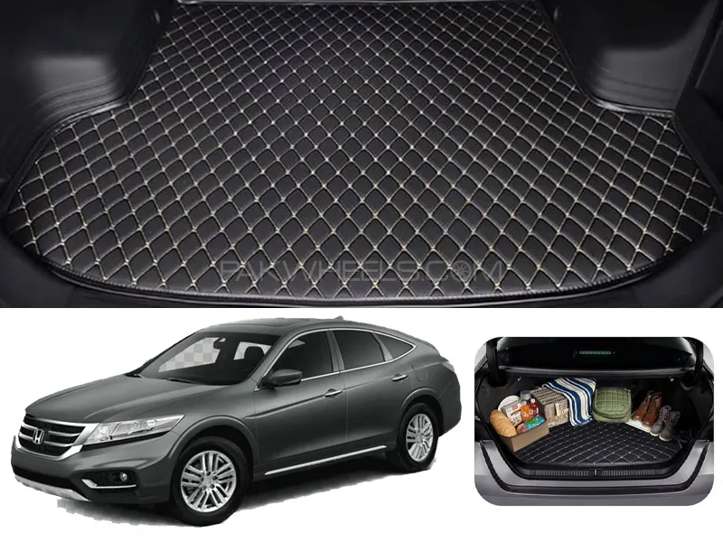 Honda Accord 7D Custom Car Trunk Mat - Model 2002 - 2007 Best Trunk mat | Accord Trunk | Accord Mat 