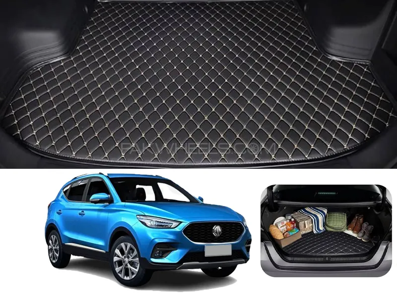 MG ZS Custom Car Trunk Mat - Model 2020-2022 Image-1