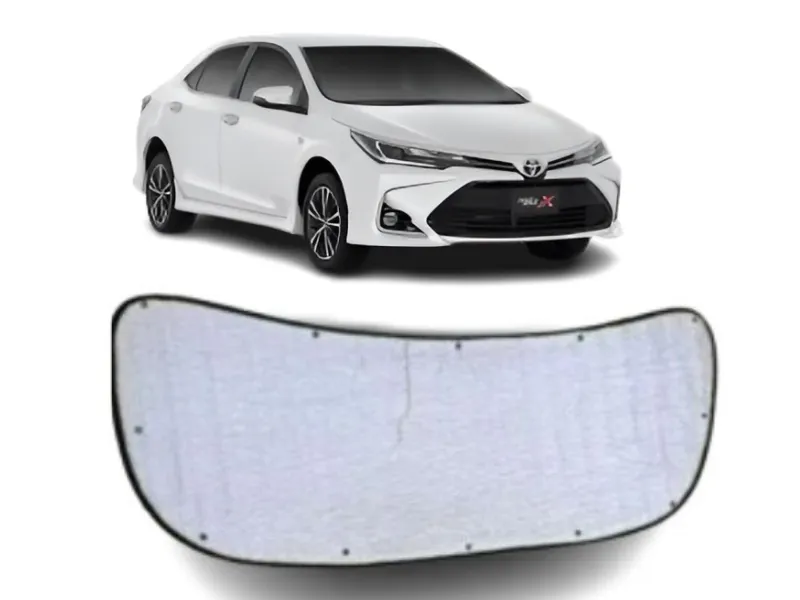 Premium High Quality Aluminum Bonnet Insulator with Clips for Toyota Corolla 2014-2024 Image-1