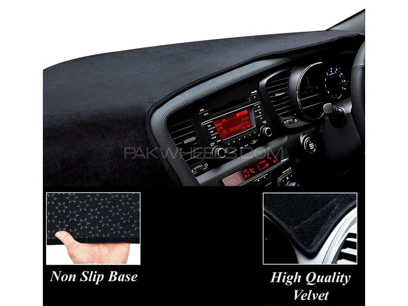 Honda BR-V 2017-2024 Heavy Velvet Dashboard Mats Honda BR-V 2017-2024 Heavy Velvet Dashboard Mats Image-2