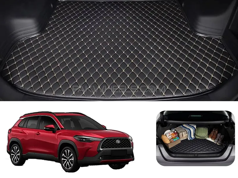 Toyota Cross 7D Custom Car Trunk Mat - Model 2020-2022 Image-1