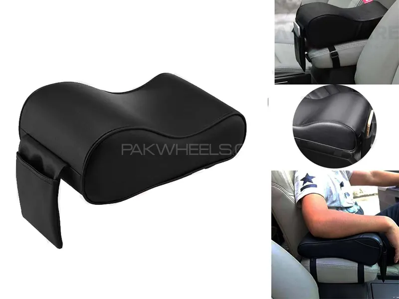 Universal Armrest Pad With Mobile Holder Image-1