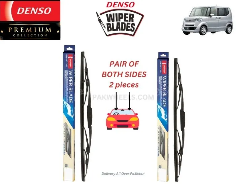 Honda N Box 2011-2024 Denso Wiper Blade - 2 Pcs Set - Denso Premium Image-1