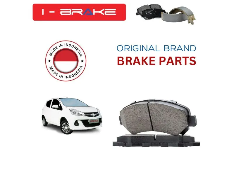Prince Pearl 2020-2025 I-BRAKE Front Brake Pad - Made in Indonesia Image-1