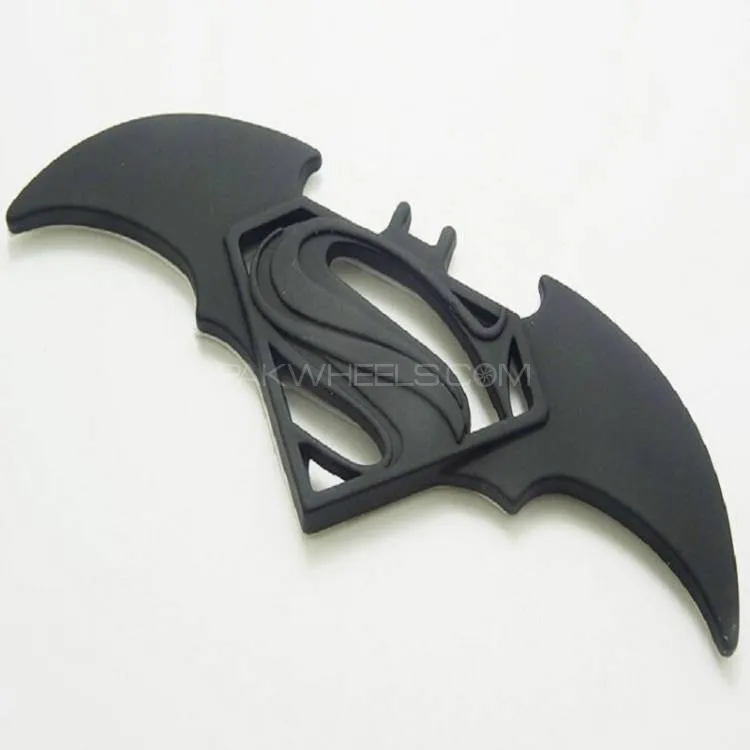 HOT 3D Metal Bat Logo Car Styling Image-1