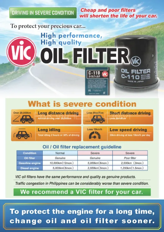 Nissan Pino VIC Oil Filter - Made in Japan Nissan Pino VIC Oil Filter - Made in Japan Image-5